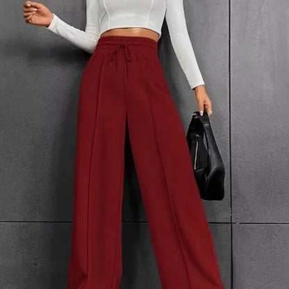 Sports Pants for Women in Autumn 2025 New Straight Tube Loose Fitting Sanitary Pants Wide Leg Pants Outdoor Dance Casual Pant