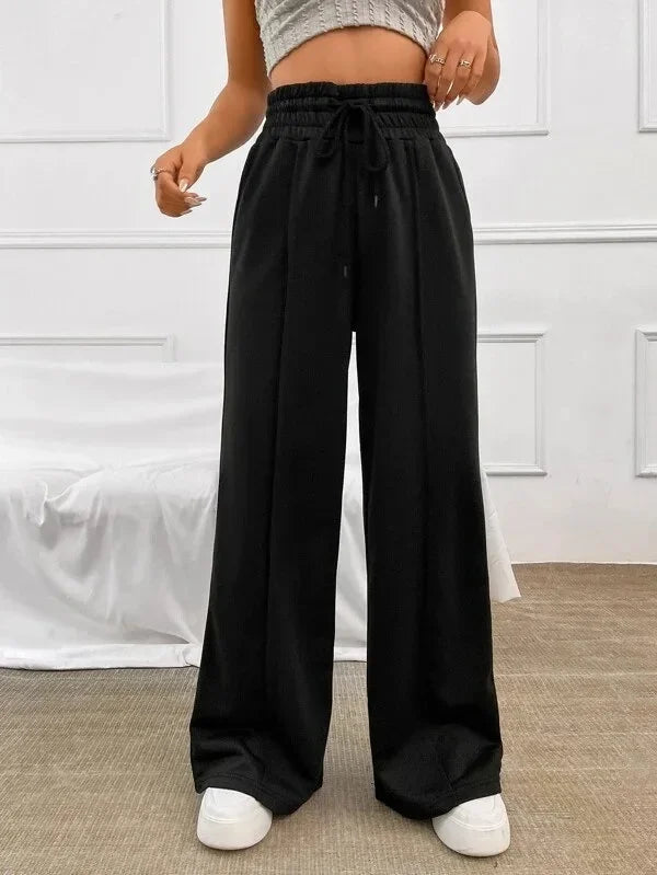 Sports Pants for Women in Autumn 2025 New Straight Tube Loose Fitting Sanitary Pants Wide Leg Pants Outdoor Dance Casual Pant