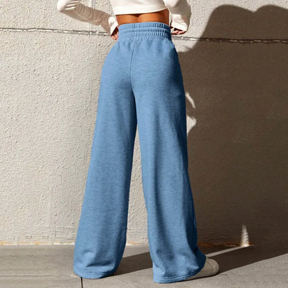 Sports Pants for Women in Autumn 2025 New Straight Tube Loose Fitting Sanitary Pants Wide Leg Pants Outdoor Dance Casual Pant
