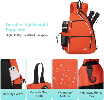 Pickleball Bag for Women Pickleball Backpack Reversible Pickleball Paddle Bag Pickleball Rackets Bags for Ladies