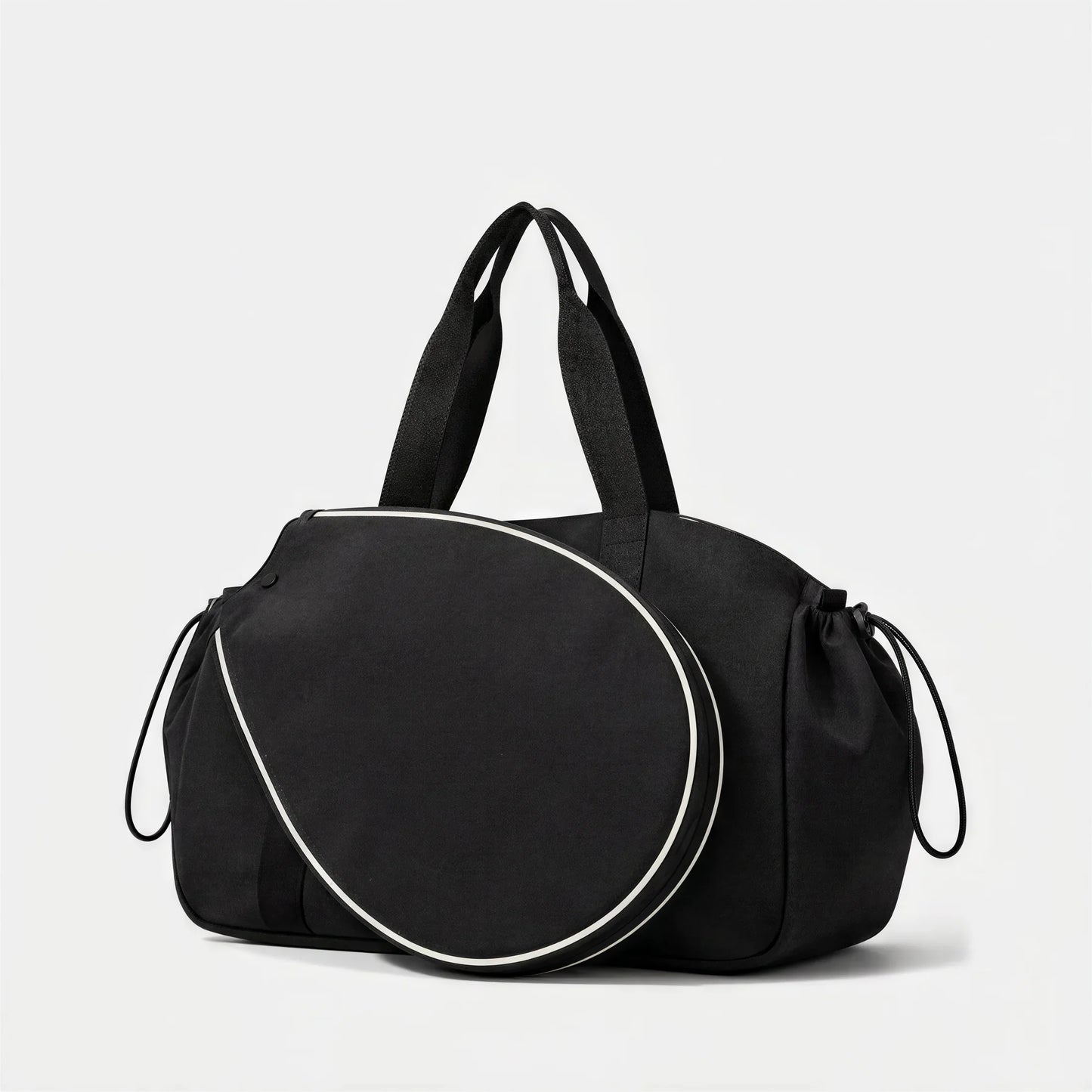 CourtDuet Bag in Court Black side profile view
