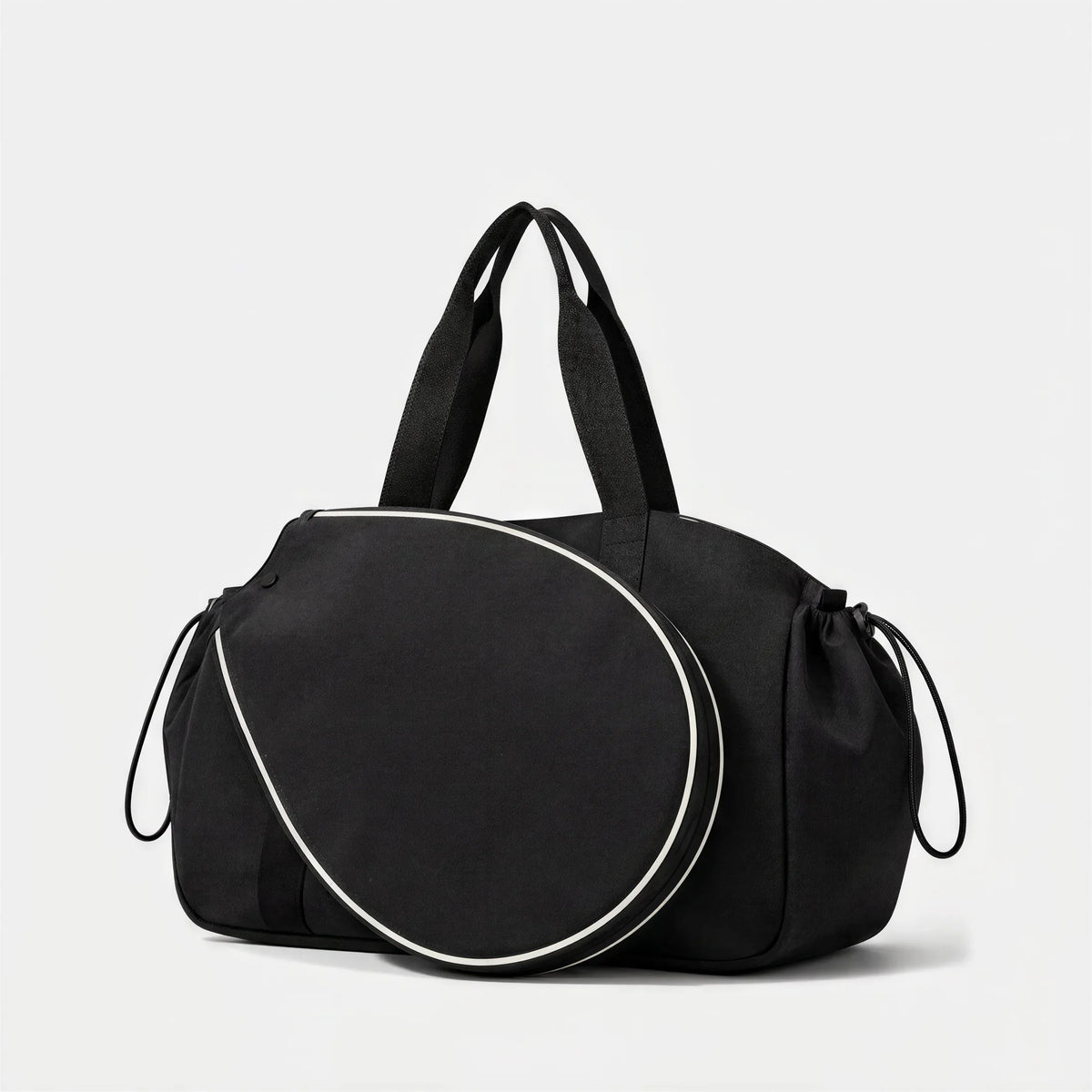 CourtDuet Bag in Court Black side profile view