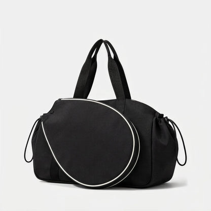 CourtDuet Bag in Court Black side profile view