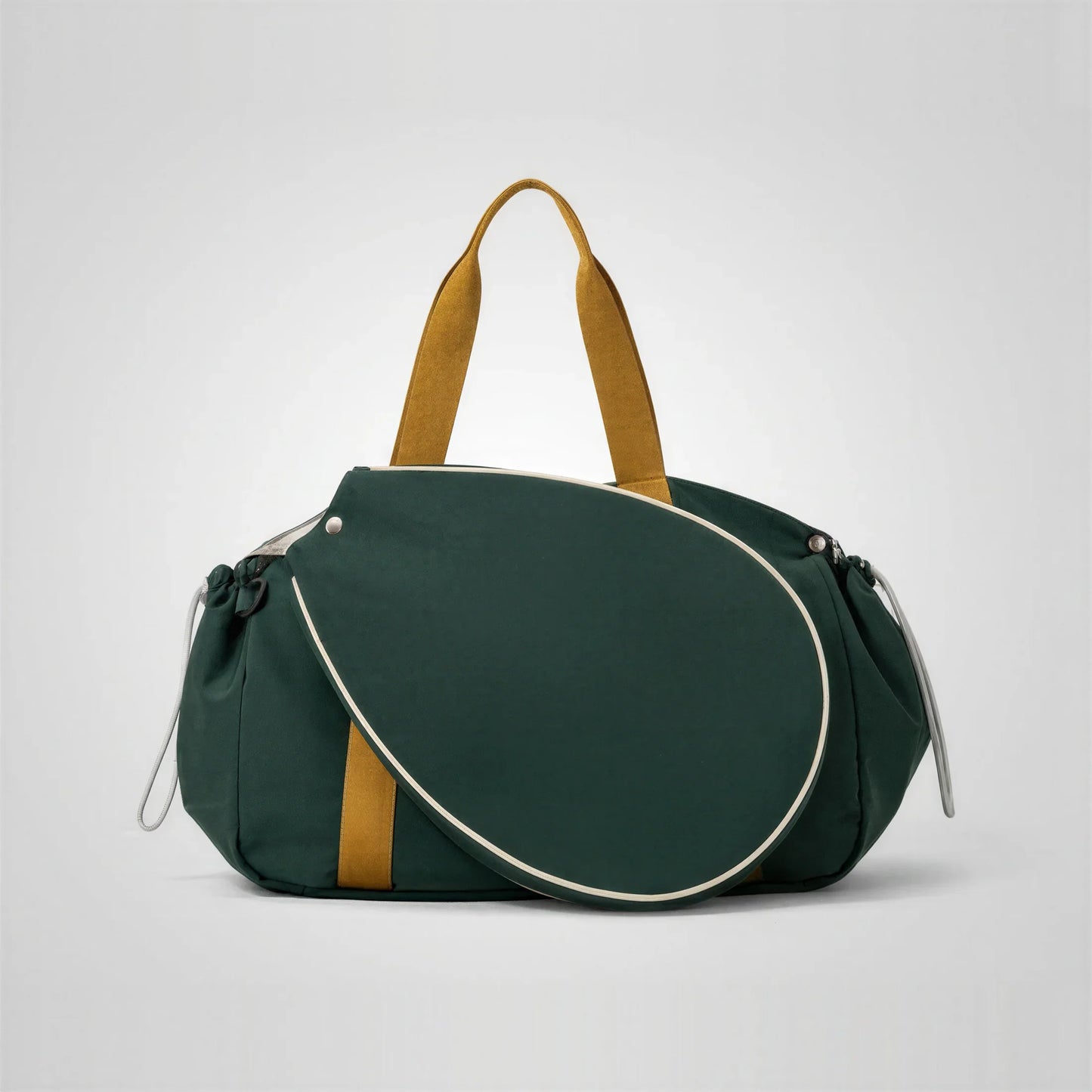 CourtDuet Bag in Court Forest side profile view
