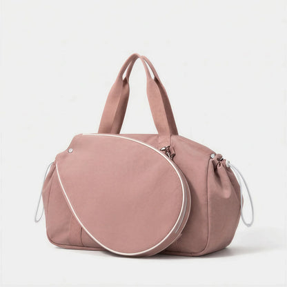 CourtDuet Bag in Orchid Pink side profile view