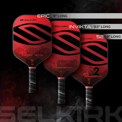 Amped Pickleball Paddle | Assembled in the USA | Amped Control or Amped Pro Fiberglass Pickleball Paddle | Unrivaled Precision & Control