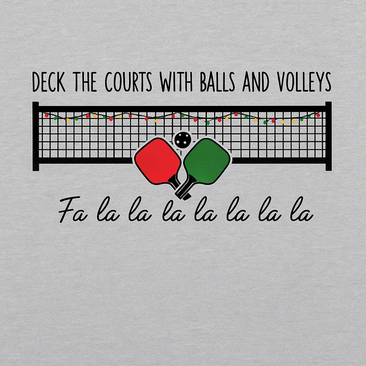Deck The Courts Tee