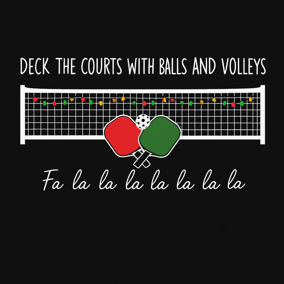 Deck The Courts Tee